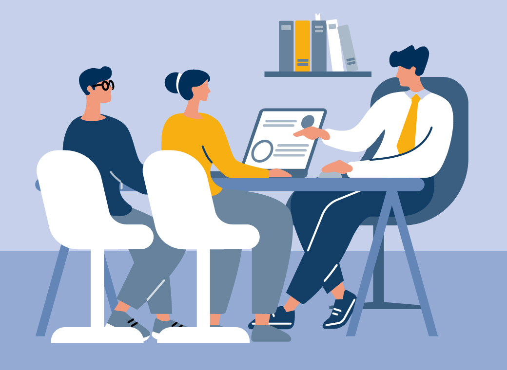 Ilustración cotiza tu seguro 