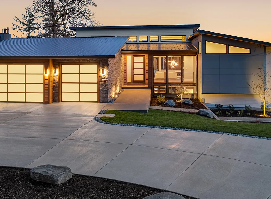 Exterior de una casa  